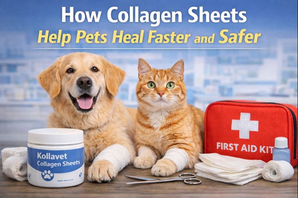 How Collagen Sheets Help Pets Heal Faster and Safer